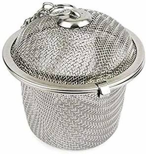 VACULACE Stainless Steel Tea Easy Filter Infuser, 6.5cm, Silver Tea Strainer