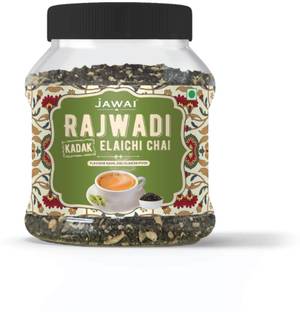 JAWAI Rajwadi Kadak Elaichi Chai| Black Tea |CTC Tea |Cardamom Flavored| Cardamom Black Tea Mason Jar