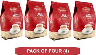 Rajbari Tea Stall Special 250gx4| Strong & Aromatic| Ideal for Hotel & Restaurant (1 Kg) Plain, Unflavoured Tea Pouch