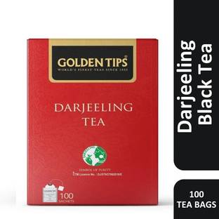 Golden Tips Single Origin Darjeeling Black Tea Bags Box