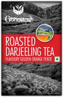 Goodricke Roasted Darjeeling Tea - 250g | Whole Leaf Plain, Unflavoured Black Tea Carton