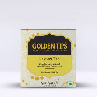 Golden Tips Indian Lemon Black Tea Box