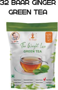 32 Baar GINGER GREEN TEA Green Tea Pouch