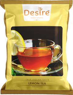 Desire Lemon tea instant premix for manual and vending machine usage Lemon Tea Pouch
