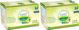 DiaBliss Low Glycemic Index Lemon Tea Sachet Box - Pack Of 2 Lemon Herbal Infusion Tea Sachet