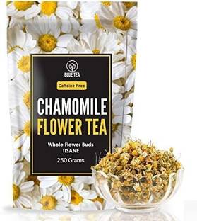 BLUE TEA Chamomile Flower Tea - SLEEP TEA |Caffeine Free Herbal Tea Chamomile Herbal Tea Pouch