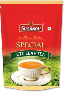 Sugandh Natural CTC Leaf Tea Unflavoured Black Tea Pouch