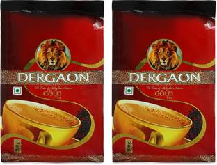 Dergaon Gold (Chaipatti) ,Strong Taste & Refreshing pck 2 Black Tea Pouch
