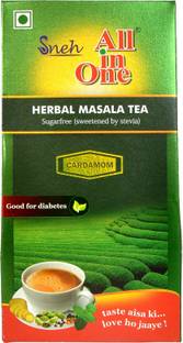 ALL IN ONE Herbal Masala Tea Sugarfree Cardamom Cardamom Masala Tea Tetrapack