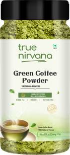 Truenirvana Green Coffee Beans Powder Unroasted Arabica, Herbal Wellness Drink Herbal Tea Plastic Bottle