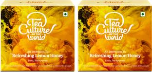 Tea Culture Of The World Refreshing Lemon Honey Green Tea Box