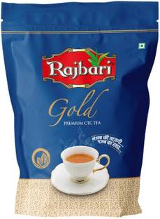 Rajbari Gold | Blended with Aromatic Long Leaves | Strong & Robust | Bihar Origin | 500g Unflavoured Tea Pouch