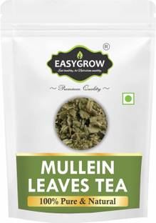 Easygrow Mullein Tea Leaves - 100gm, Herbal Tea for Lung Detox & Immunity - Herbal Tea Pouch