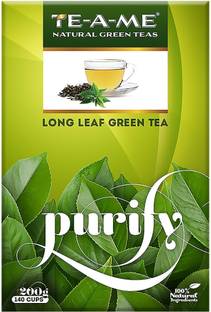 TE-A-ME Long Leaf Green Tea, 200 gms Green Tea Box