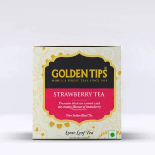 Golden Tips Indian Strawberry Black Tea Box