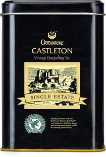 Goodricke Castleton Vintage Darjeeling Tea Single Estate Unflavoured Black Tea Tin