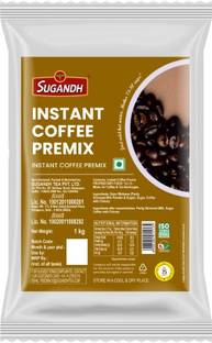 Sugandh Coffee Premix 1kg Unflavoured Instant Tea Pouch