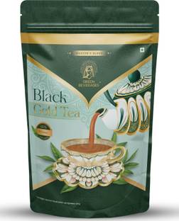 GREEN BEVERAGES Black Gold Assam Premium Tea | Premium Leaf Ctc | Blended by Master Tea Experts Unflavoured Black Tea Pouch