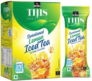 Continental THIS Instant Ice Tea Powder | Refreshing Natural Lemon Flavor | Source of Vitamin C | Lemon Iced Tea Box