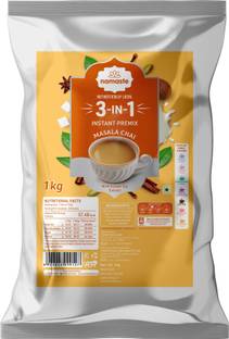 Namaste Chai Instant Tea Premix, Masala Chai | Value Pack | Assam Tea | Vending Machine | Ready Mix (Powder) Masala Tea Pouch