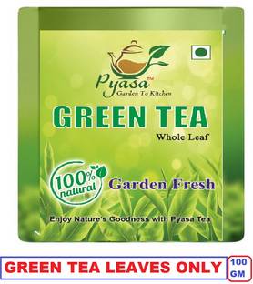 Pyasa GREEN TEA FROM ASSAM | NATURL & PURE , BEST THERAPY FOR YOUR HEALTH Herbs Green Tea Pouch