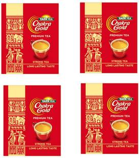 Tata Tea Chakra Gold Dust Tea with Long Lasting Taste Tea Box 100G*4 Tea Box