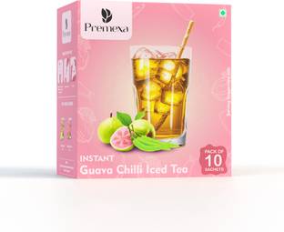PREMEXA Guava Chili Iced Tea| Energetic Refreshment| Easy to Make | 1 Sachet in 200mL Guava Iced Tea Box