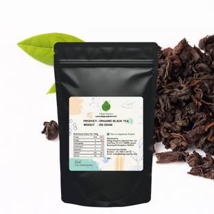 Village Organica Black Tea | Black Tea Leaves ||100% Natural Tea |No added Flavors, oils and essences |Pure & Authentic |Immunity Booster | Relaxing and Rejuvenating | Reduce Fat| Black Tea Pouch