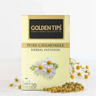 Golden Tips Chamomile Herbal Tea Box