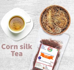 SS520 Corn Silk 400g. Bhutte,Maize, Makai Hair Tea For Kidney Stones & Liver Cleansing Unflavoured Herbal Infusion Tea Pouch