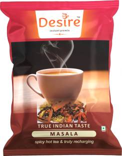 Desire Masala Tea Instant premix cardamom flavoured for manual and vending machine usage Spices Masala Tea Pouch