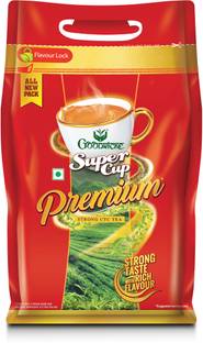 Goodricke Super Cup Premium Unflavoured Black Tea Pouch