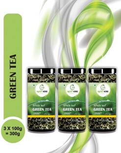 Hobby Herbs Green Tea 300g | Long Leaves | Green Tea for Weight Loss | Whole Leaf Green Tea| Green Tea Mason Jar