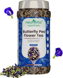 Neuherbs Butterfly Pea Flower Tea To Promote Skin Health | Caffeine Free Herbal Tea Plastic Bottle