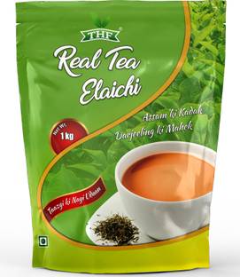 THF Real Tea Elaichi 1kg Pack Cardamom Black Tea Pouch