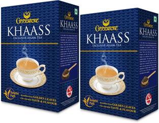 Goodricke Khaass Assam Tea (250 Gm)- Pack of 2 Unflavoured Black Tea Box