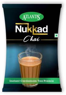 ATLANTIS Nukkad Premix ( Milk/Sugar/Powder) For Vending Machine Cardamom Instant Tea Pouch