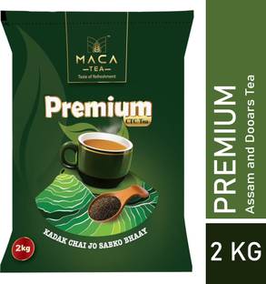 MACA TEA Premium Quality CTC Assam and Dooars Black Tea Pouch