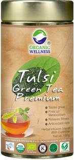 ORGANIC WELLNESS OW'Real Tulsi Green Tea Premium Tulsi Green Tea Tin
