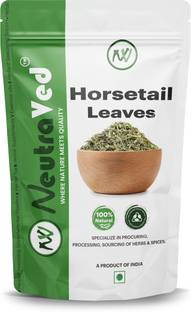 NeutraVed Horsetail Leave Herbal Tea Shavegrass Improves Bone Density Healthy Hair & Scalp Unflavoured Herbal Tea Pouch