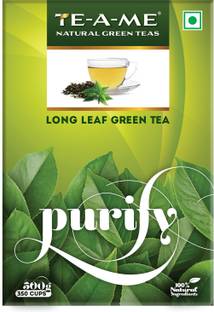 TE-A-ME Long Leaf Green Tea 500 Gram Green Tea Box