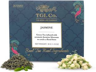 TGL Co. Jasmine Green Tea (16 Tea Bags) Herbs Jasmine Tea Box