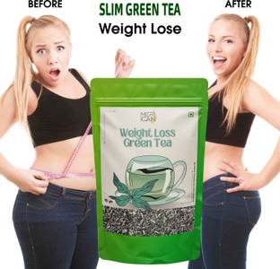 MERICAN Herbal Tea for Clean Digestion & Fat Loss | Detox Green Tea for Men & Women Lemon Herbal Tea Pouch