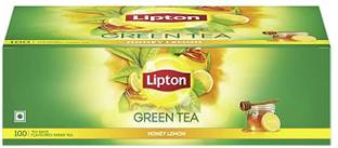 Lipton GREEN TEA HONEY LEMON 100 BAGS X PACK OF 1 Green Tea Bags Box