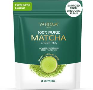 Vahdam Pure Japanese Matcha Tea Pouch
