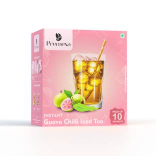 PREMEXA Guava Chili Iced Tea| Energetic Refreshment| Easy to Make | 1 Sachet in 200mL Guava Iced Tea Box