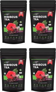 GREEN SUN Hibiscus Tea Health Benefits | Lower Colestrol |Digestion System | Weight Loss Hibiscus Herbal Tea Pouch