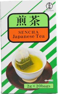 UJInoTSUYU Sencha L Premium Japanese Green Tea Bags|Imported from Japan|2gx20 Teabags (40g) Green Tea Bags Box