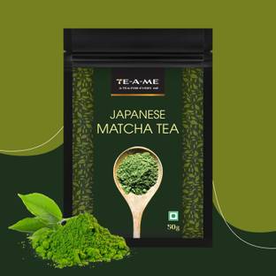 TE-A-ME Matcha Tea, 50g | Matcha Tea Powder | Japanese Matcha Green Tea | Matcha Tea Pouch