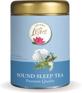 Lotus Herbal Sound Sleep Tea 80 GRAMS Herbs Herbal Tea Tin